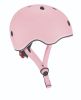 Globber Helm Go up met Lichtjes in Pastel Roze