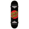 Santa Cruz Complete Skateboard Classic Dot Zwart 8"