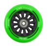 Slamm Nycore 110mm Nylon Stuntstep Wiel in Groen met Zwarte Kern