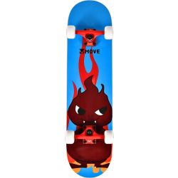 Move skateboard 31" Fire in Blauw