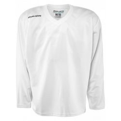 Bauer Practice Jersey in White - Senior
