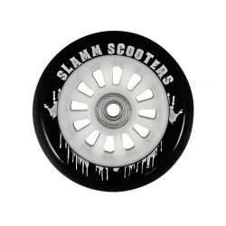 Slamm Nycore 100mm Nylon Stuntstep Wiel in Zwart met zwarte kern