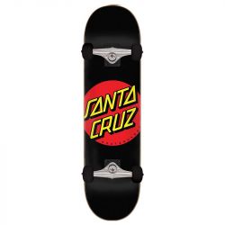 Santa Cruz Complete Skateboard Classic Dot Zwart 8"