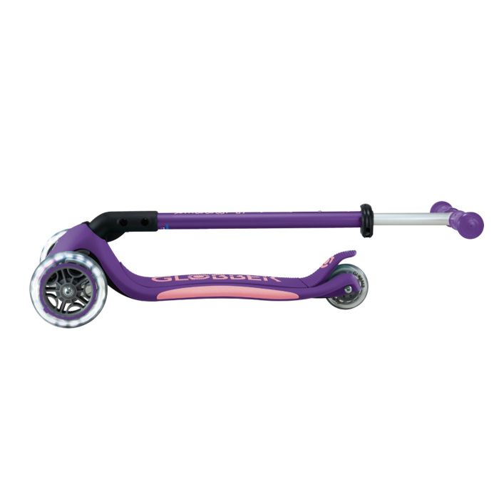 Step Globber Primo Foldable Plus Lights Green | Steppenstore