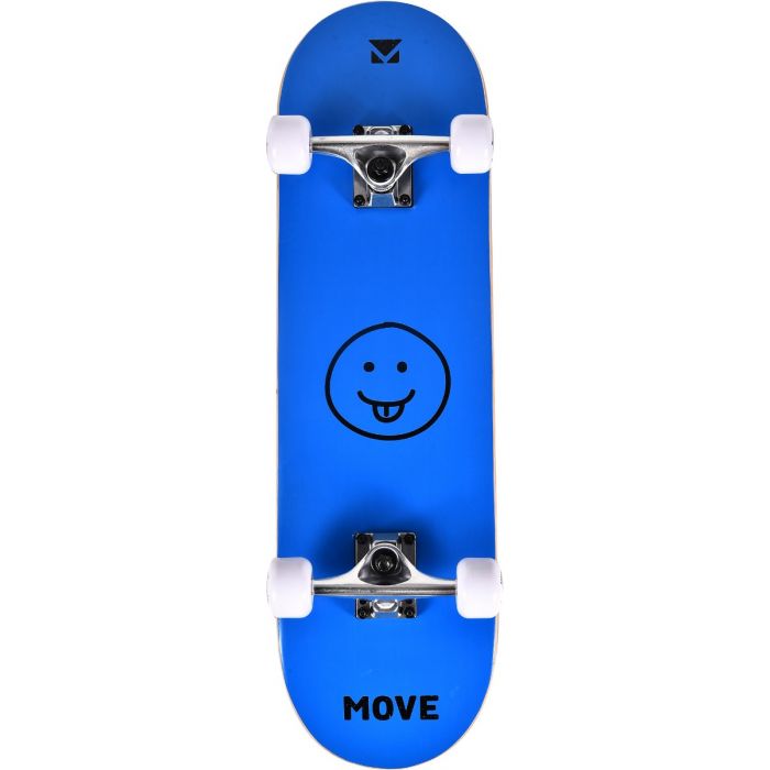 onkruid Graan Gouverneur Move Skateboard 28" Smile in Blauw online kopen? | SkateTown.nl