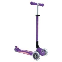 Globber Primo Foldable Plus Lights Paars