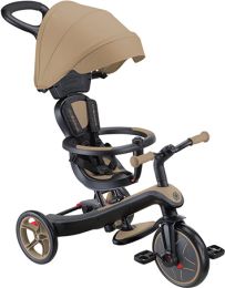 Globber Trike 4 in 1 in Bruin