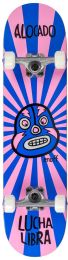 Enuff Lucha Libre "Alocado" Complete Skateboard in Blauw en Roze
