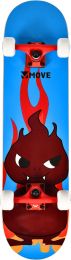 Move skateboard 31" Fire in Blauw