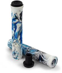 Slamm Team "Swirl" Stuntstep Handvaten / Grips in Arctic Wit