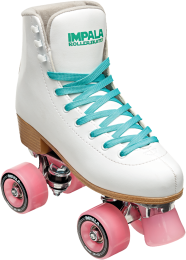 Impala Quad Roller Rolschaats  in Wit