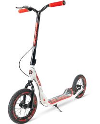 MGP Metro Glide Scooter Met Luchtbanden Wit/Rood