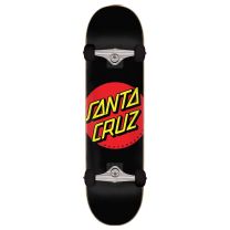 Santa Cruz Complete Skateboard Classic Dot Zwart 8"
