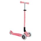 Globber Primo Foldable Plus Lights Pastel Roze