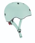 Globber Helm Go up met Lichtjes in Pastel Groen