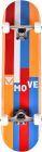Move Skateboard 31" Stripes in Rood