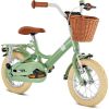 Puky 12" Kinderfiets Youke in Retro Groen