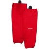 Bauer Flex Stock Hockey Sock in Red - Youth