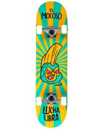 Enuff Lucha Libre "El Mocoso" Complete Skateboard in Geel en GRoen
