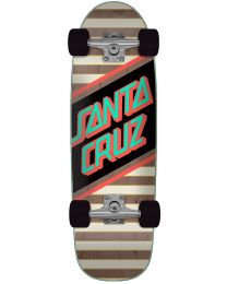 Santa Cruz Street Skate Cruiser in Zwart, Roze & Turquoise 