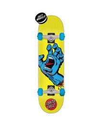 Santa Cruz Complete Skateboard Screaming Hand 7,75 Geel